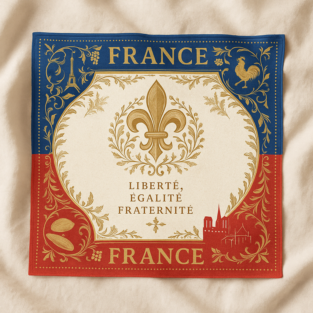 France Flag Bandana β Premium-crafted Soft & Durable for Sports, Festivals & Everyday Wear