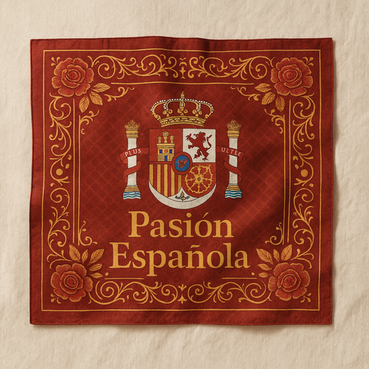 Spain Flag Bandana – Premium-crafted Soft & Durable for Sports, Festivals & Everyday Wear