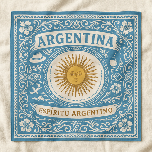 Argentina Flag Bandana – Premium-crafted Soft & Durable for Sports, Festivals & Everyday Wear