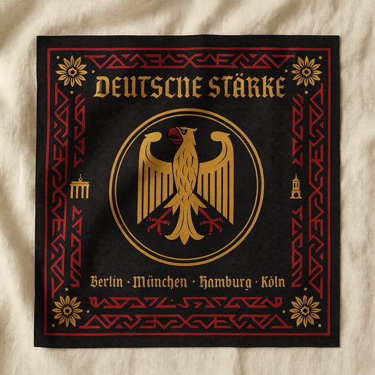 Germany Flag Bandana – Premium-crafted Soft & Durable for Sports, Festivals & Everyday Wear