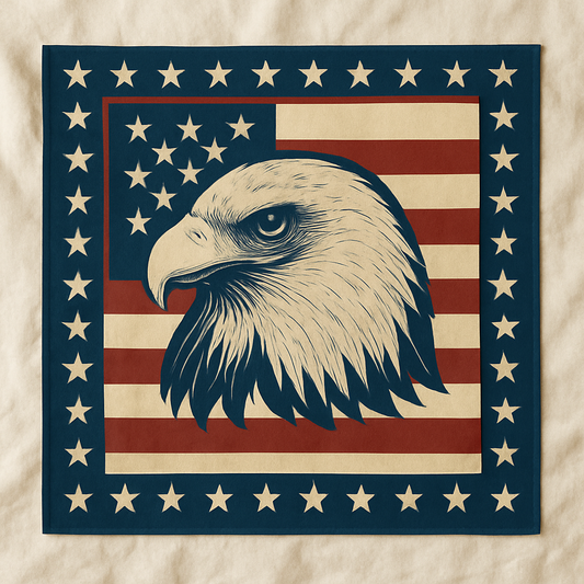 USA Flag Bandana – Premium-crafted Soft & Durable for Fiestas, Sports & Everyday Wear