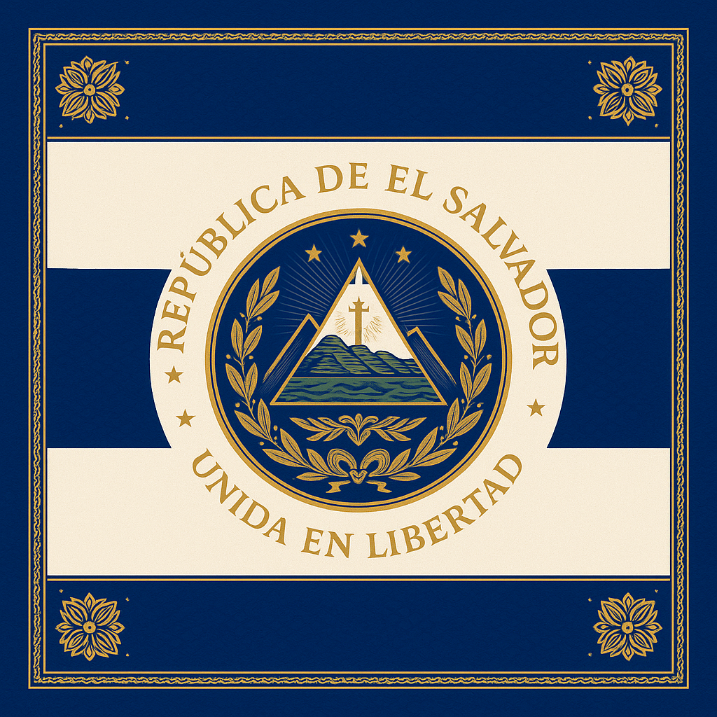 El Salvador Flag Bandana – Premium-crafted Soft & Durable for Sports, Festivals & Everyday Wear