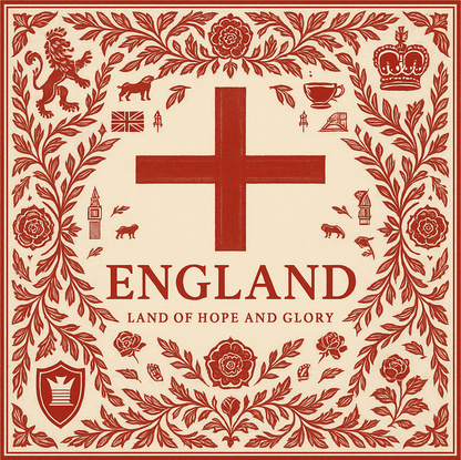 England Flag Bandana – Premium-crafted Soft & Durable for Sports, Festivals & Everyday Wear