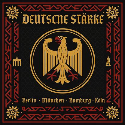 Germany Flag Bandana – Premium-crafted Soft & Durable for Sports, Festivals & Everyday Wear
